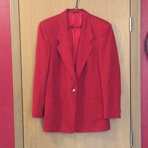Red Augustus Blazer.